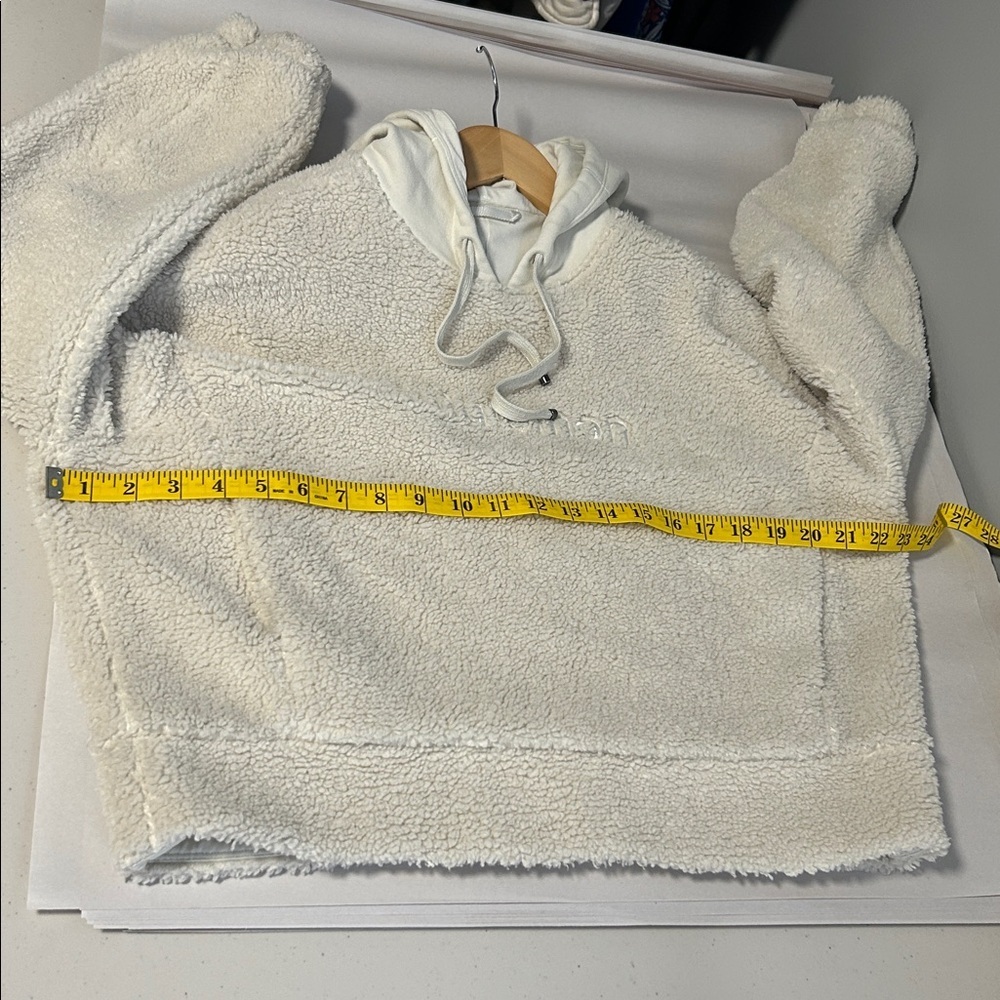 Lululemon Textured Fleece Embroidered Logo Minimalist Hoodie - Picture 7 of 12